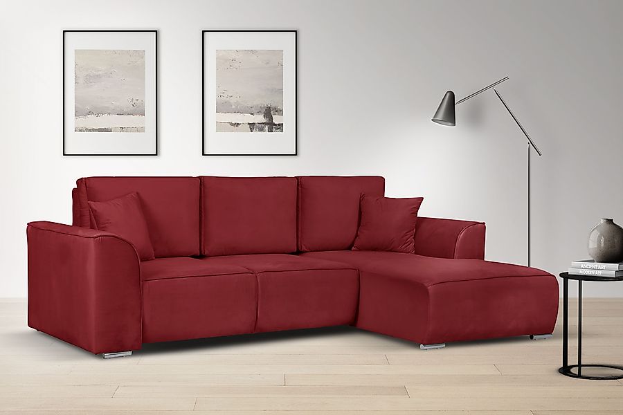 INOSIGN Ecksofa BEATRICE optionale Schlafsofa mit günstig online kaufen