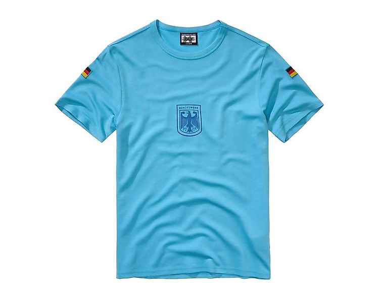 BWuM T-Shirt BWuM Bundeswehr Sportshirt mit Flaggen & Adler günstig online kaufen
