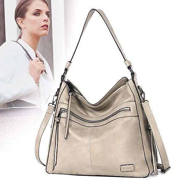 TAN.TOMI Schultertasche Damen Schultertasche Groß Shopper Handtasche, Synth günstig online kaufen