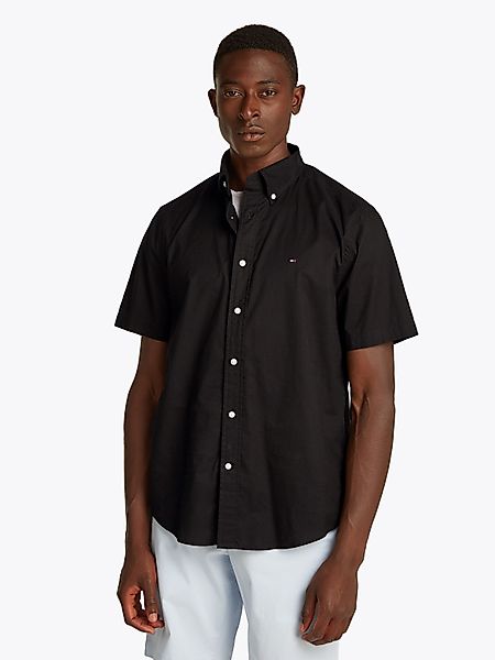 Tommy Hilfiger Kurzarmhemd FLEX POPLIN SOLID günstig online kaufen