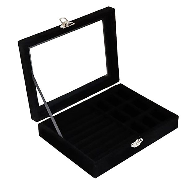 Jumpeak Schmuckkasten Tragbares Schmuckbox, Schmuckkästchen, Ring-Organizer günstig online kaufen