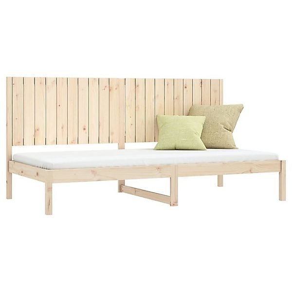 vidaXL Bett Tagesbett ohne Matratze 90x200 cm Massivholz Kiefer günstig online kaufen