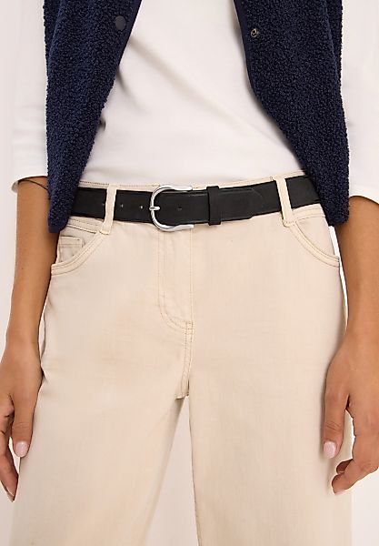 Cecil Ledergürtel mit silberner Schnalle günstig online kaufen