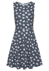 Beachtime Strandkleid mit Blumendruck aus Baumwolle, Minikleid, Sommerkleid günstig online kaufen