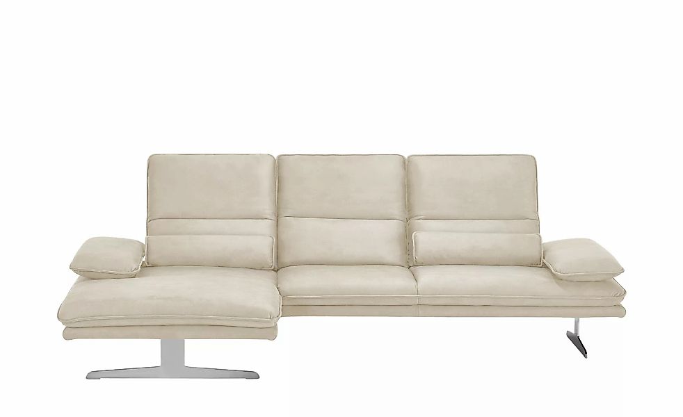 W.SCHILLIG Ecksofa aus Mikrofaser Broadway ¦ beige ¦ Maße (cm): B: 291 H: 9 günstig online kaufen