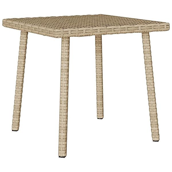 vidaXL Gartentisch Garten-Couchtisch Rechteckig Beige 40x40x37 günstig online kaufen