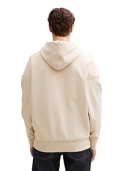 TOM TAILOR Denim Kapuzensweatshirt mit Statement-Print günstig online kaufen