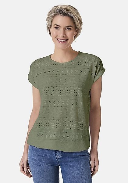 STOOKER WOMEN Kurzarmshirt CLEA T-Shirt Regular Fit T-Shirt mit dezentem Au günstig online kaufen