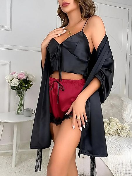 Elegant Love Morgenmantel Sexy Pyjama-Set für Damen, Dessous-Set, Kimono, N günstig online kaufen