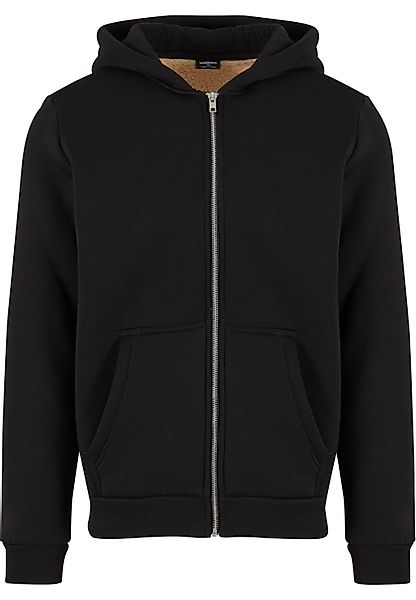 URBAN CLASSICS Sweatjacke "Urban Classics Bonded Sherpa Zip Hoody" günstig online kaufen