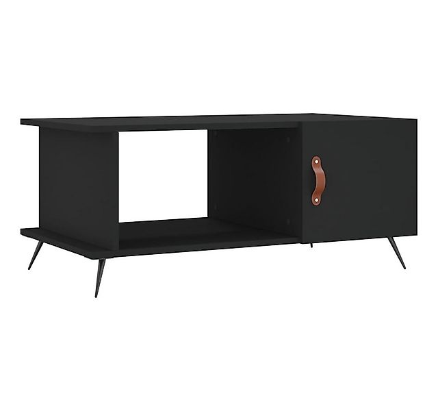 vidaXL Couchtisch Couchtisch Schwarz 90x50x40 cm Holzwerkstoff (1-St) günstig online kaufen
