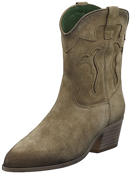 Felmini Stiefelette Leder Cowboy Stiefelette günstig online kaufen