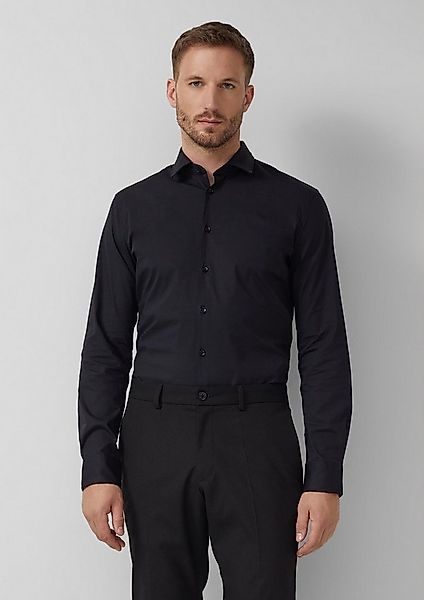 s.Oliver Langarmhemd Hemd Tailored Fit: Langarmhemd aus Comfortstretch günstig online kaufen