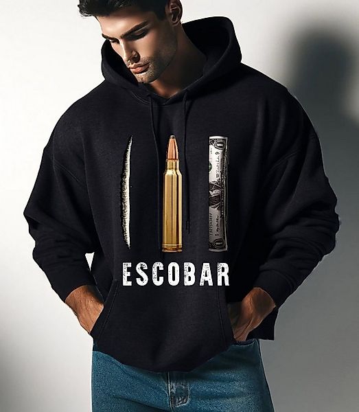 RMK Hoodie Herren Kapuzenpullover Hoodie Pullover Mexico Escobar mit Kapuze günstig online kaufen
