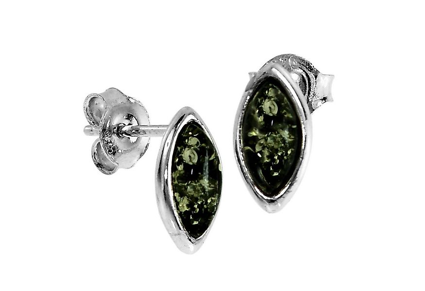 OSTSEE-SCHMUCK Paar Ohrstecker Ostsee-Schmuck Ohrstecker Alwa grün Ohrsteck günstig online kaufen