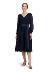 Vera Mont Cocktailkleid "Damen Cocktailkleid mit Gürtel" Ohne Tasche Design günstig online kaufen