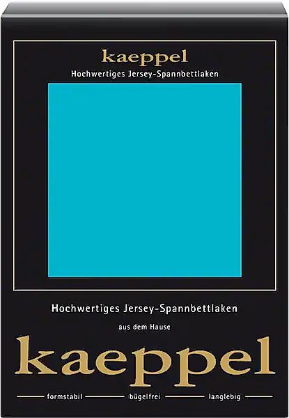 Kaeppel Spannbettlaken »Single Jersey Mako Elasthan«, aus 97% Baumwolle und günstig online kaufen