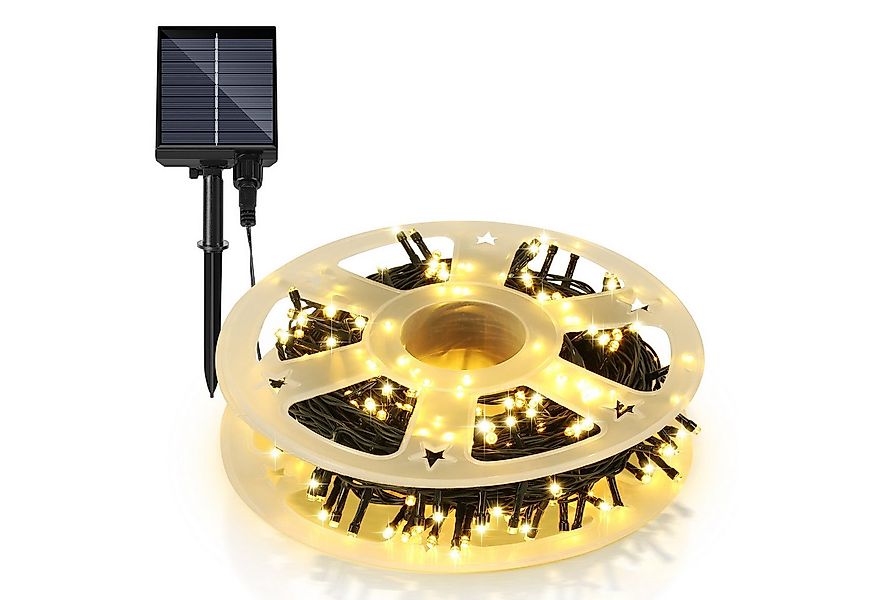 Clanmacy LED-Lichterkette 30M 300LEDs LED-Lichterkette Solar Lichterkette A günstig online kaufen