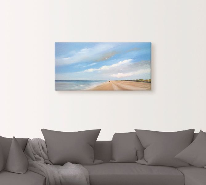 Artland Wandbild Am Strand entlang III, günstig online kaufen