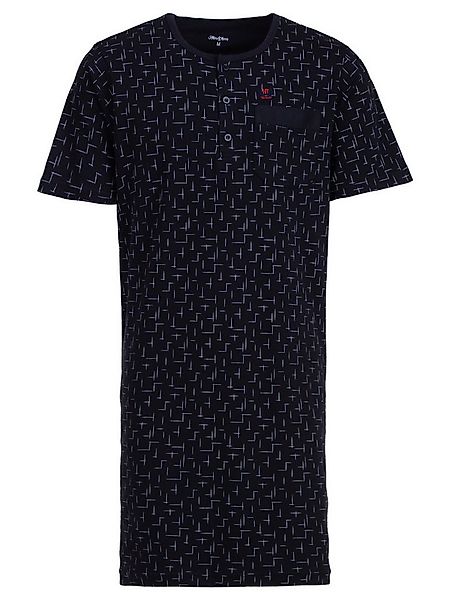 Henry Terre Nachthemd Nachthemd Kurzarm - Cross-over günstig online kaufen