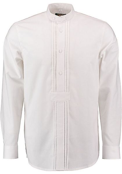OS Trachten Trachtenhemd Lumdabe Herren Langarmhemd mit 2x2 Biesen, Schlupf günstig online kaufen