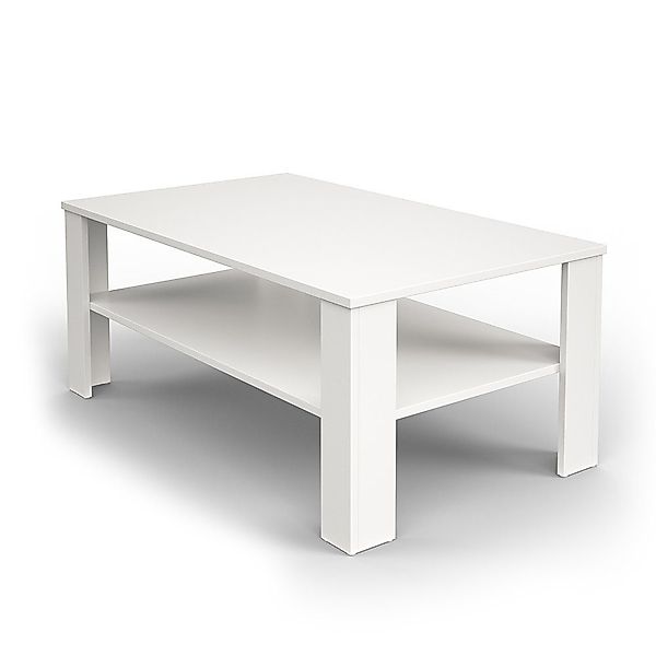 Vicco Couchtisch, Weiß, 100 x 60 günstig online kaufen