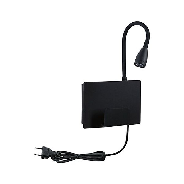 Paulmann LED Wandleuchte »Halina 3W USBC 230V 2700K Kunststoff/Metall«, 1 f günstig online kaufen