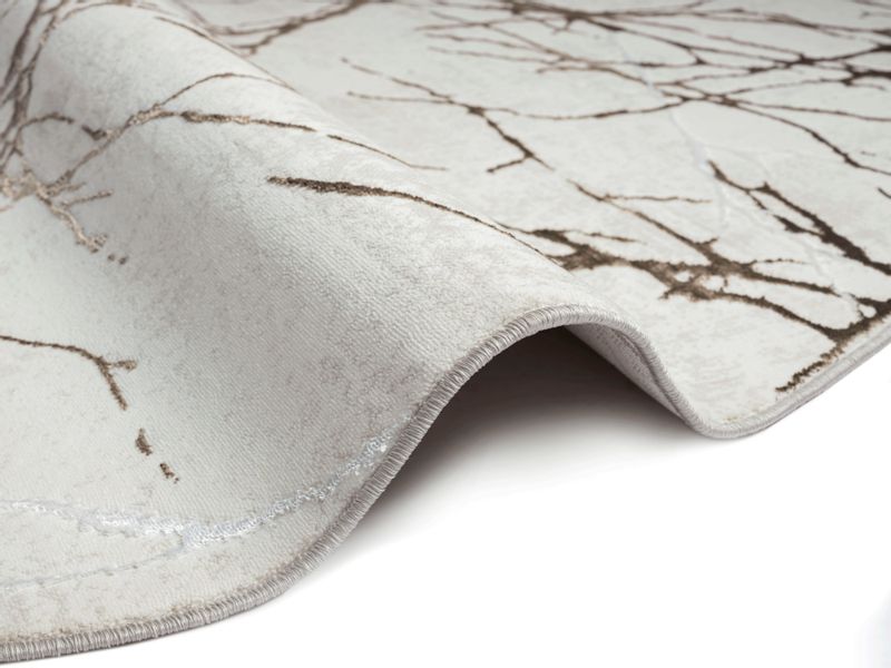 merinos Teppich »Creation 50055« rund 10 mm Höhe elegant, glänzend, Kurzflo günstig online kaufen