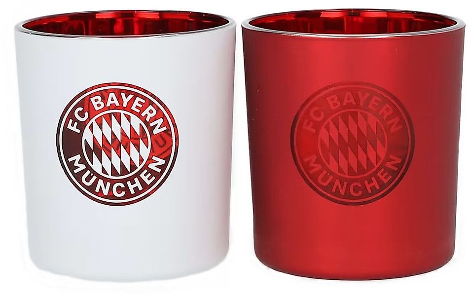 FC Bayern München Dekoobjekt Windlicht 2er-SetWH günstig online kaufen