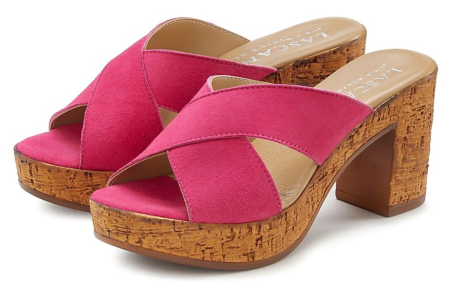 LASCANA Pantolette Mule, Sandale, offener Schuh günstig online kaufen