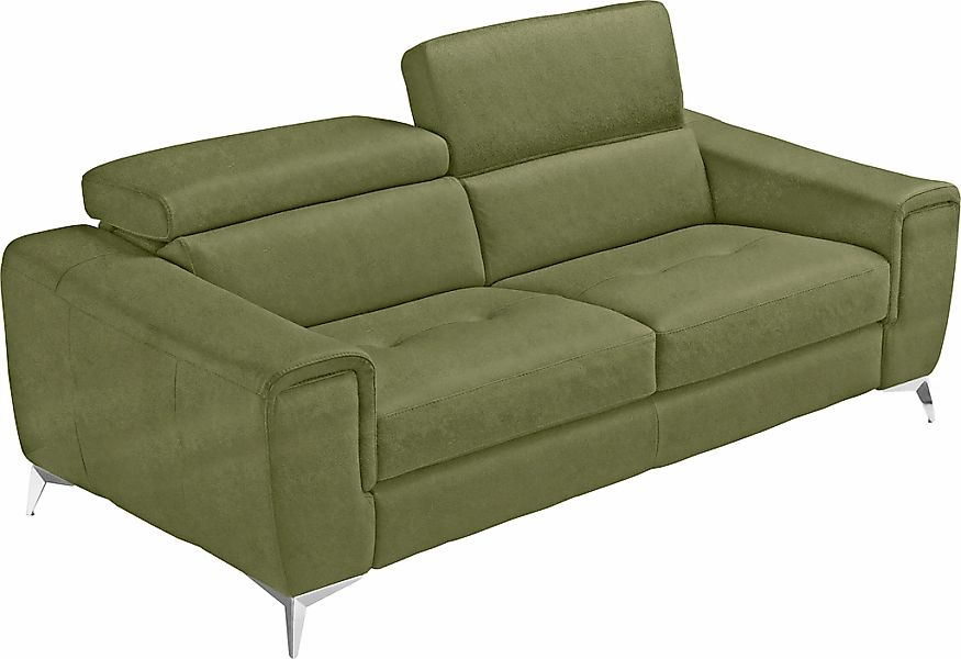 Egoitaliano 2,5-Sitzer "Francine, Designsofa, Loungesofa", Kopfteile manuel günstig online kaufen