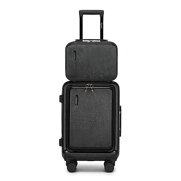 KONO Business-Koffer Kabinengepäck-Trolley aus Hartschalenmaterial (ABS+PC) günstig online kaufen