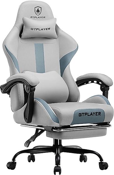 GTPLAYER Gaming-Stuhl Stoff, Racing Gamer Stuhl, günstig online kaufen