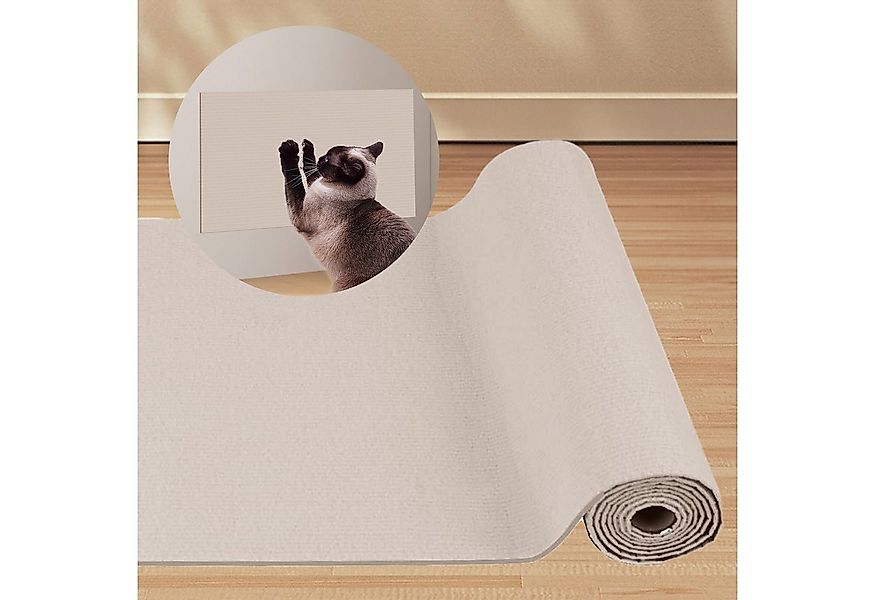 REDOM Kratzmatte Kratzteppich selbsthaftend Katze Wand, (zuschneidbar kratz günstig online kaufen