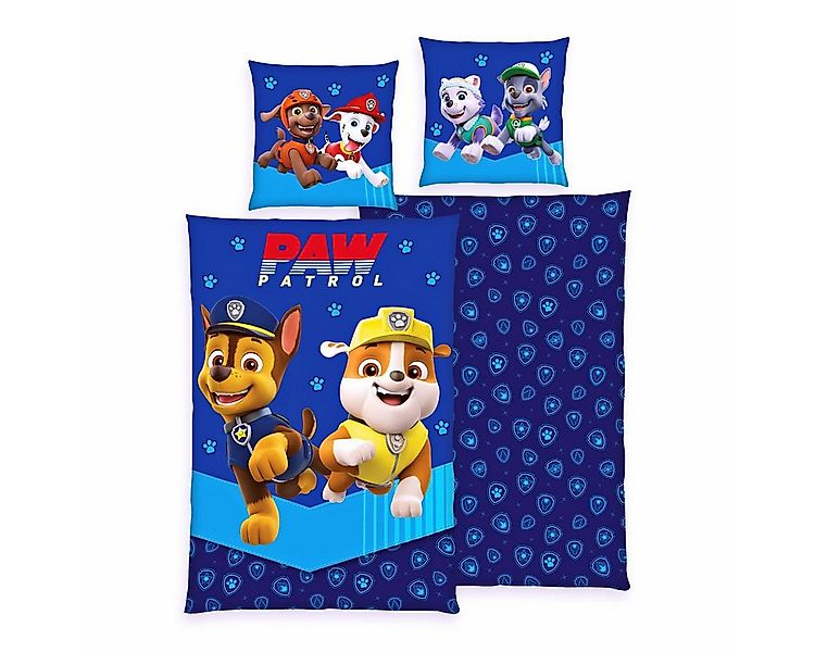 Herding Kinderbettwäsche 135x200cm Paw Patrol Hunde Patrouille, Renforcé, 2 günstig online kaufen
