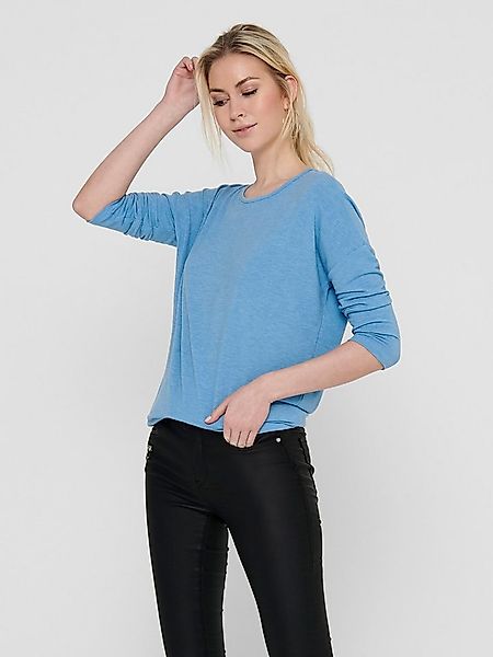 ONLY 3/4-Arm-Shirt ONLGLAMOUR 3/4 TOP JRS NOOS Materialmix, loose fit günstig online kaufen