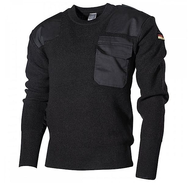 MFH Strickpullover BW Pullover, mit Brusttasche, schwarz - 48 (Packung, 1-t günstig online kaufen