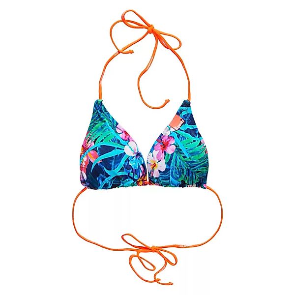 Superdry Marbled Hawaii Tri Bikini Oberteil XS Tropical günstig online kaufen