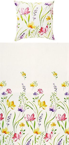 REDBEST Bettwäsche Bettwäsche, Baumwolle, Blumen günstig online kaufen