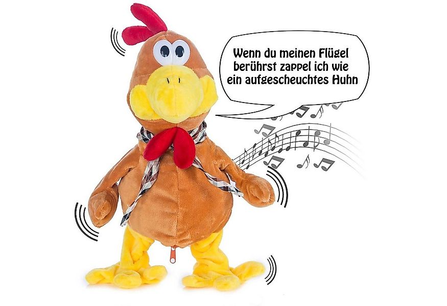 all Kids United Kuscheltier Tanzender & Sprechender Gockel (Plüschtier, Sin günstig online kaufen