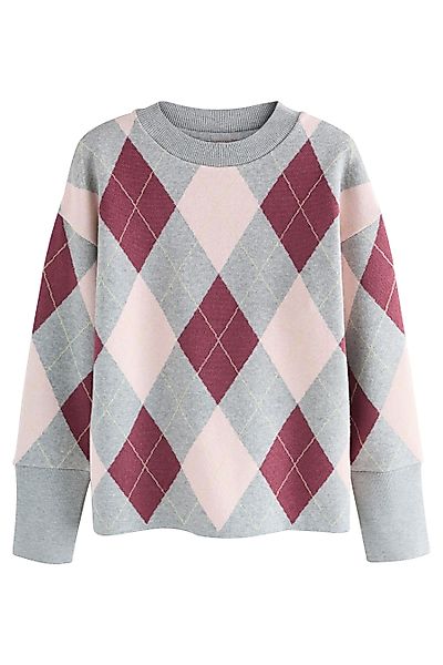Next Rundhalspullover Rundhals-Sweatshirt mit langen Ärmeln günstig online kaufen