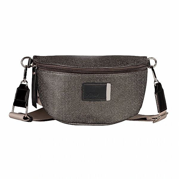 TOM TAILOR Denim Bauchtasche "Rosie Canvas" in zweifarbigem Look mit aufged günstig online kaufen