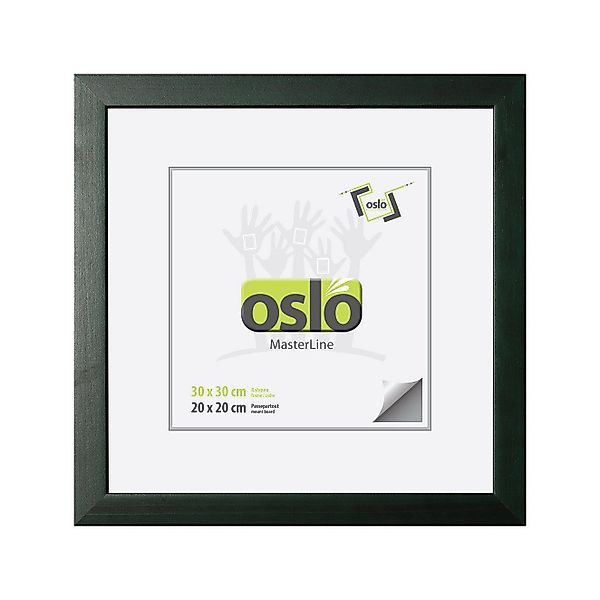 Oslo MasterLine Bilderrahmen Holz massiv Echtglas günstig online kaufen