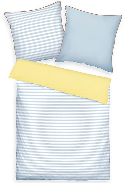 TOM TAILOR HOME Bettwäsche "STRIPES WITH A KICK in Gr. 135x200cm oder 155x2 günstig online kaufen