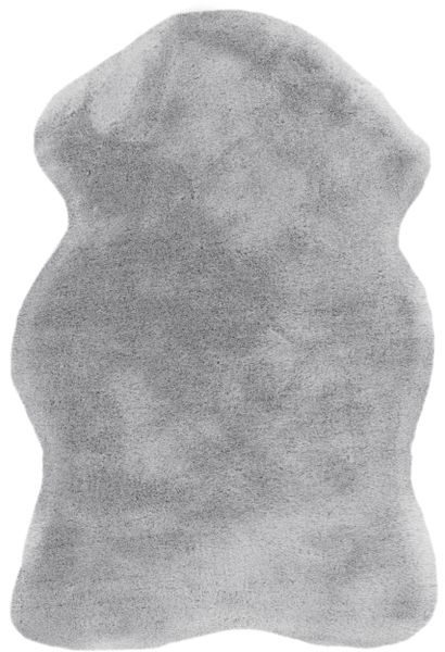 Arte Espina Fellteppich "Rabbit 200" fellförmig 35 mm Höhe Kunstfell, Kanni günstig online kaufen