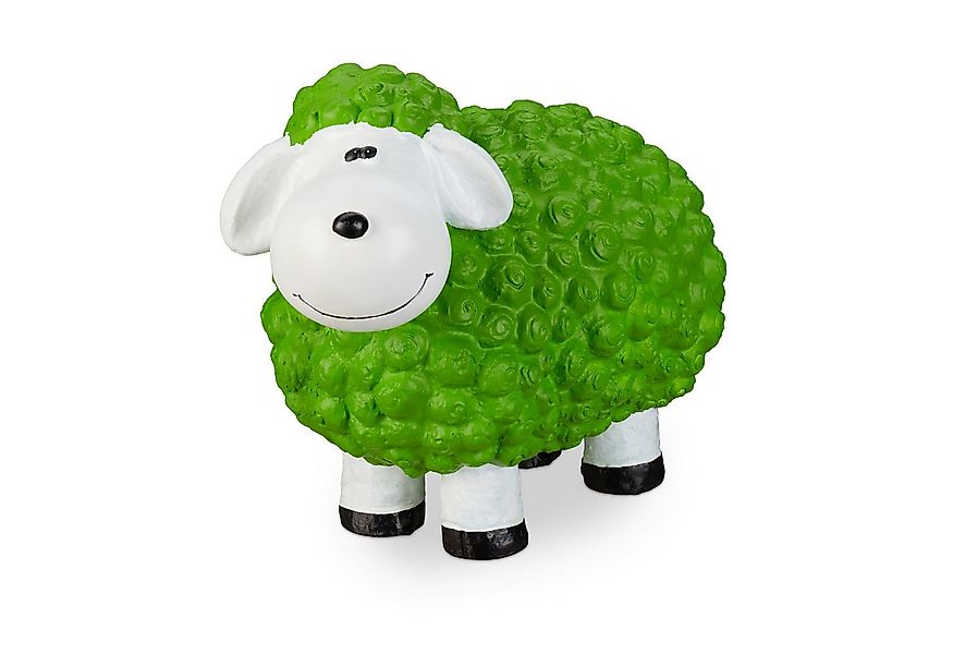 relaxdays Gartenfigur Schaf, grün günstig online kaufen