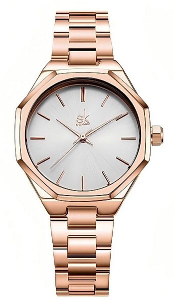 ibettertec Quarzuhr Quarzuhr, Armbanduhr Edelstahl Damen Uhr, Multifunktion günstig online kaufen