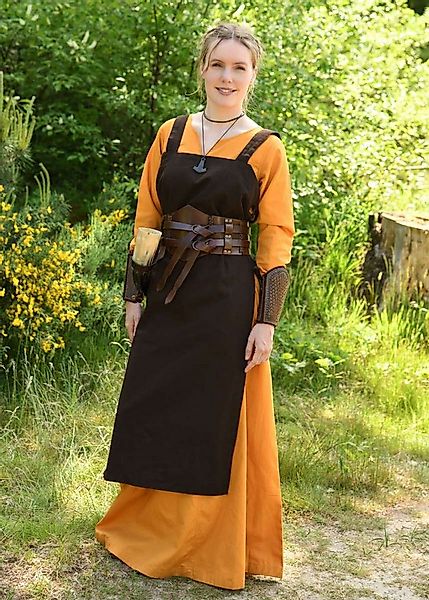 Battle Merchant Ritter-Kostüm Wikinger Überkleid Tinna, braun XXL günstig online kaufen