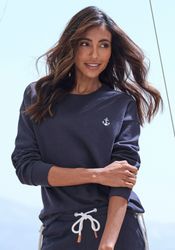 H.I.S Sweater mit Tunnelzug am Bündchen, Loungewear günstig online kaufen