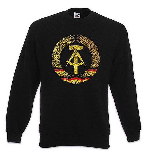 Urban Backwoods Sweatshirt DDR Symbol Sweatshirt Ostzone Fahne Wappen Hamme günstig online kaufen